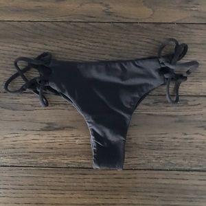 San Lorenzo Black Bikini Bottoms